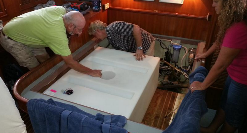 boat hydraulic system leaks