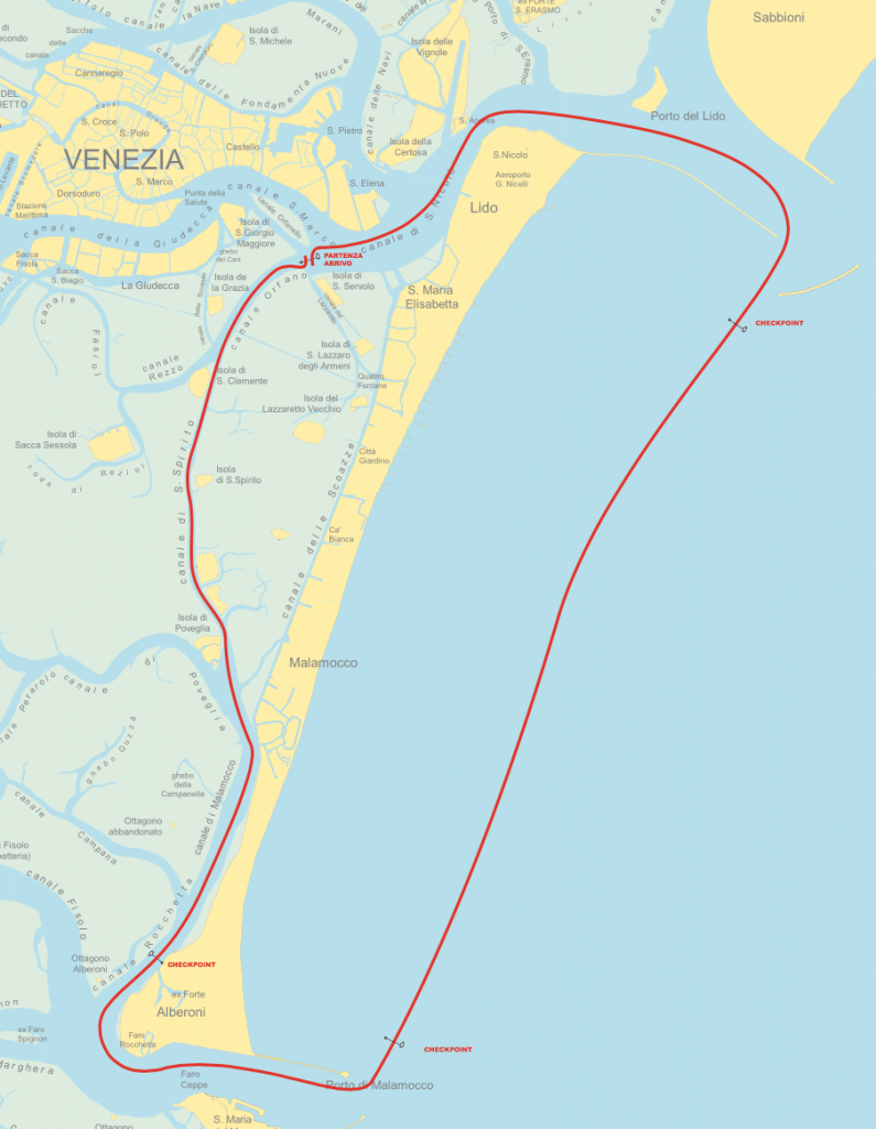 VELA Cup route VELA Cup route