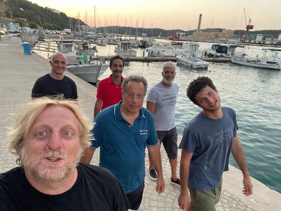 equipaggio a Minorca