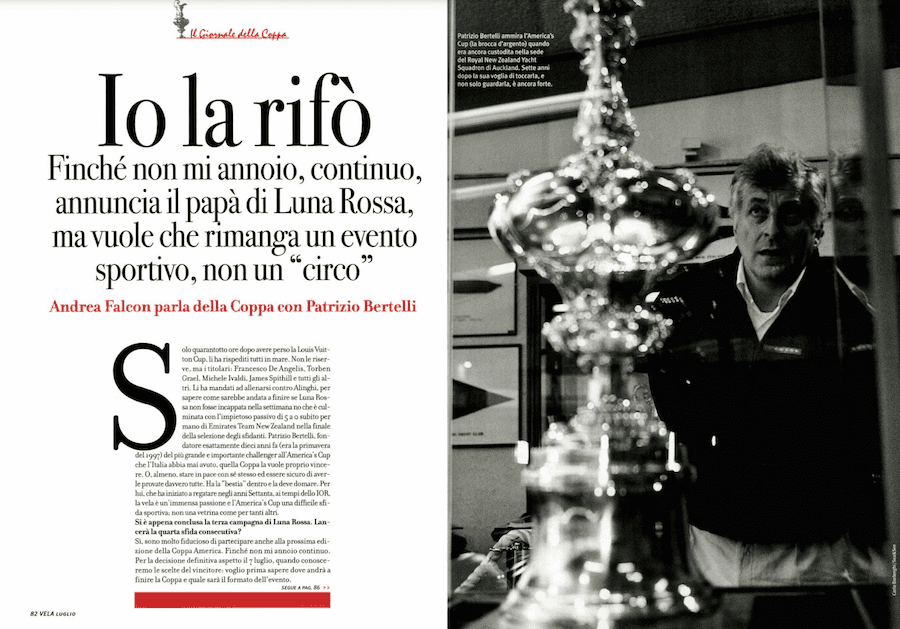 patrician Bertelli America's Cup