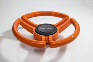 Timoni per barche a motore Carbonautica arancione