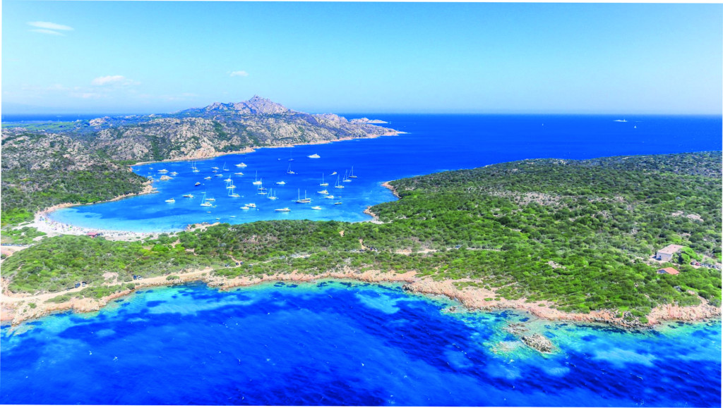 The islands of the La Maddalena Archipelago, with their waters of endless shades of blue, are considered the Caribbean of the Mediterranean