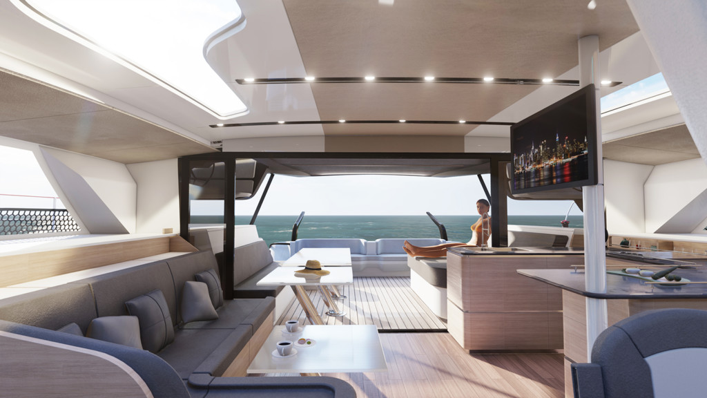 C-Cat 65 interior C-Cat 65 interior