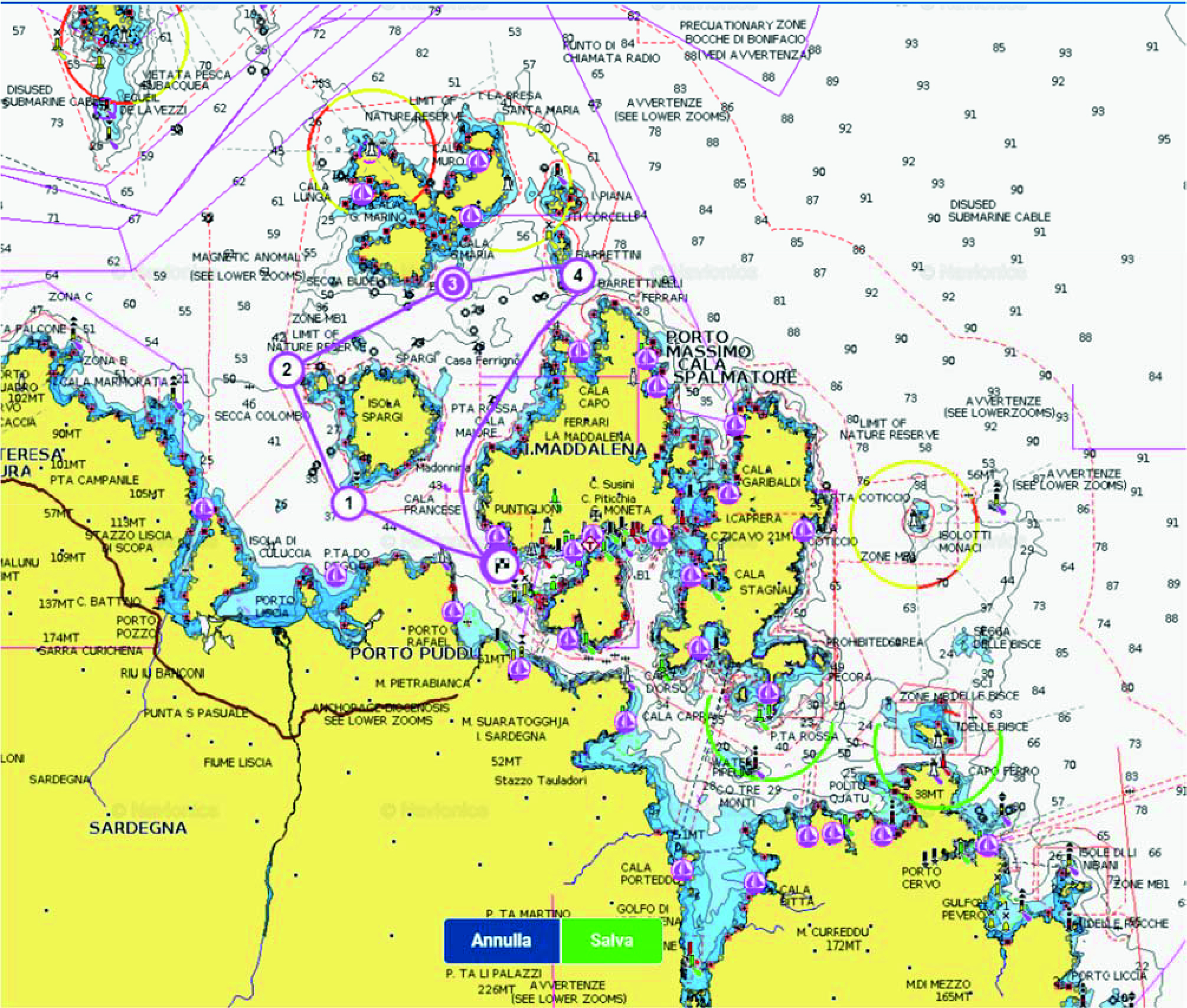 Course 1 of the VELA Cup La Maddalena