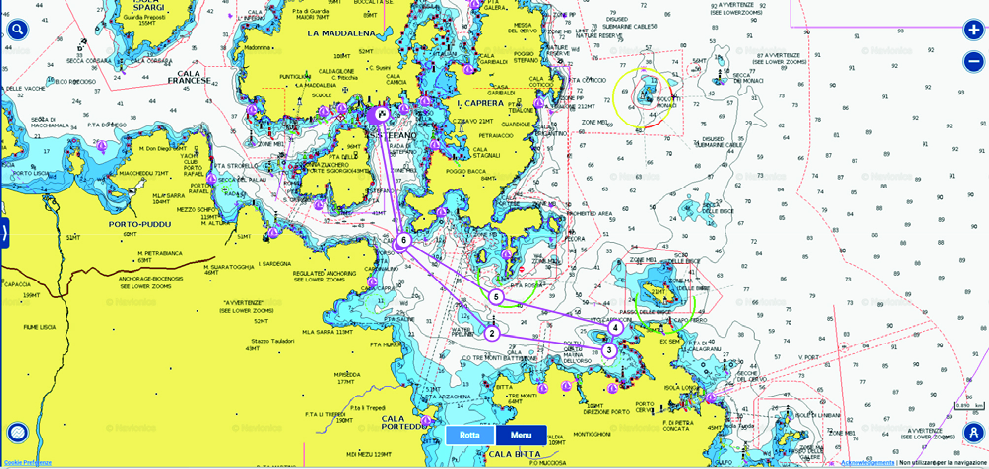 Course 3 of the VELA Cup La Maddalena