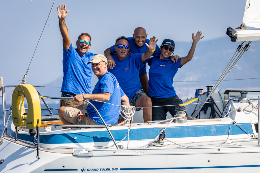 Silver Bullet, Mario Badami's 1987 Grand Soleil 343.
