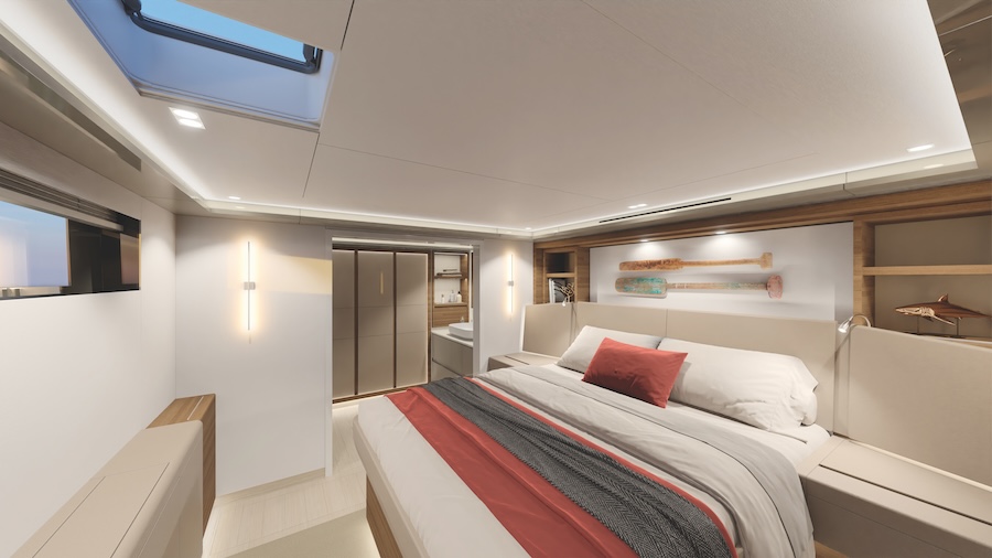 Euro Sail Yacht - Fountainer Pajot Thira 80 - Interior