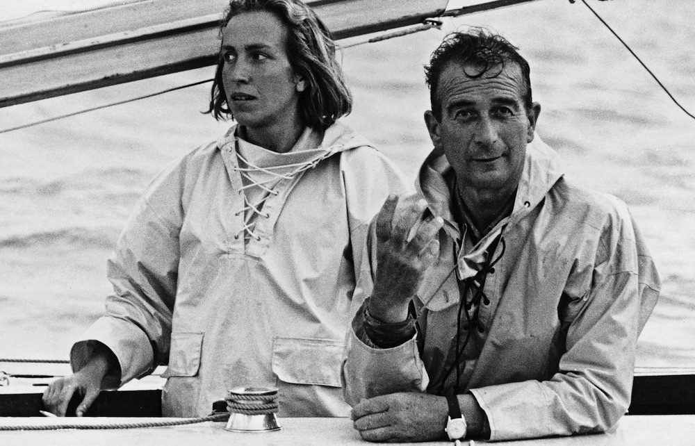 Marina Bulgari e Tino Straulino sul Kerkyra II