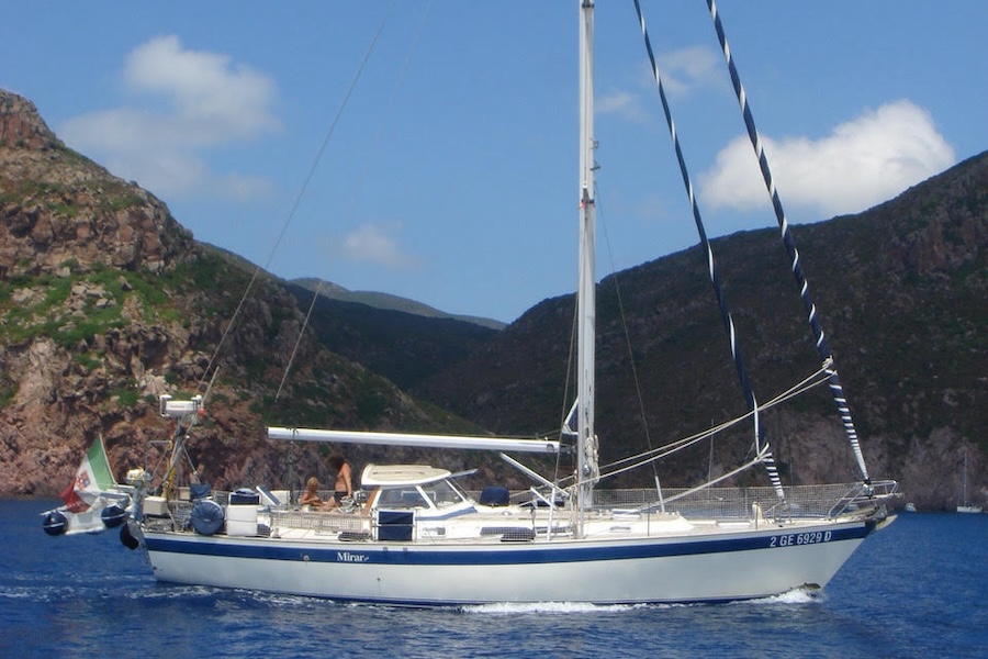 Mirar, Hallberg Rassy 45