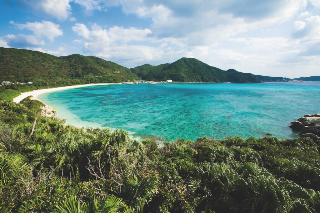 Okinawa Island in Japan