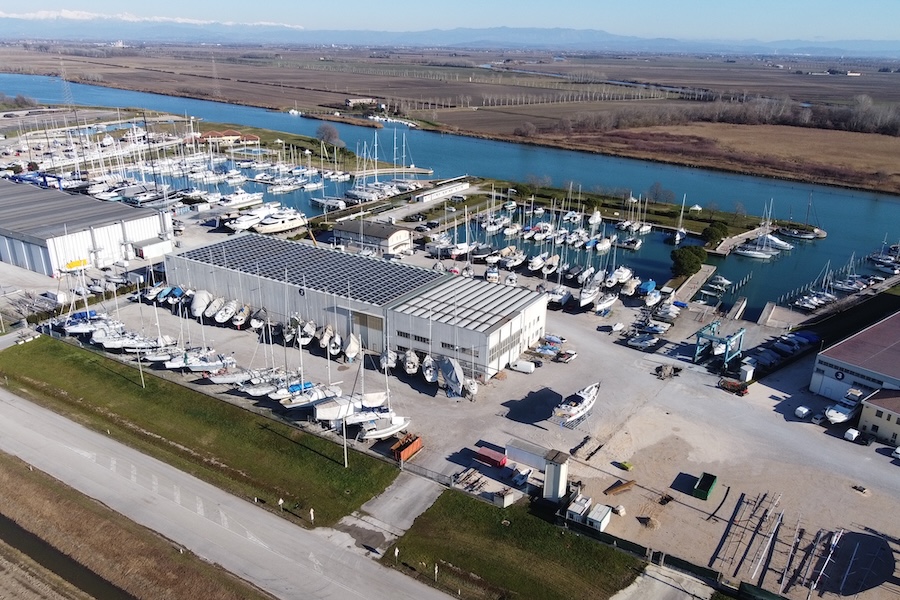 The current area of the Marina Sant'Andrea