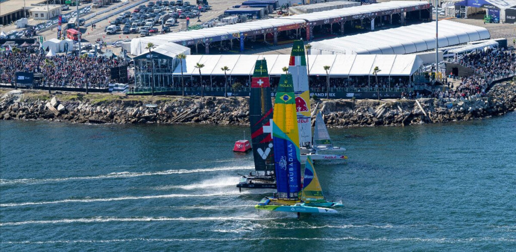 Un momento della tappa di Los Angeles del Rolex Sail GP