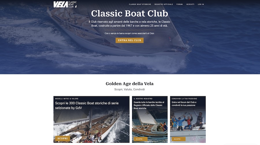 Classic Boat Club Homepage