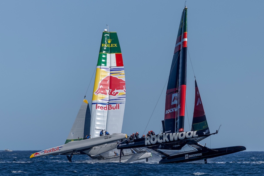 Team Italy e Team Denmark - SailGP Saint-Tropez